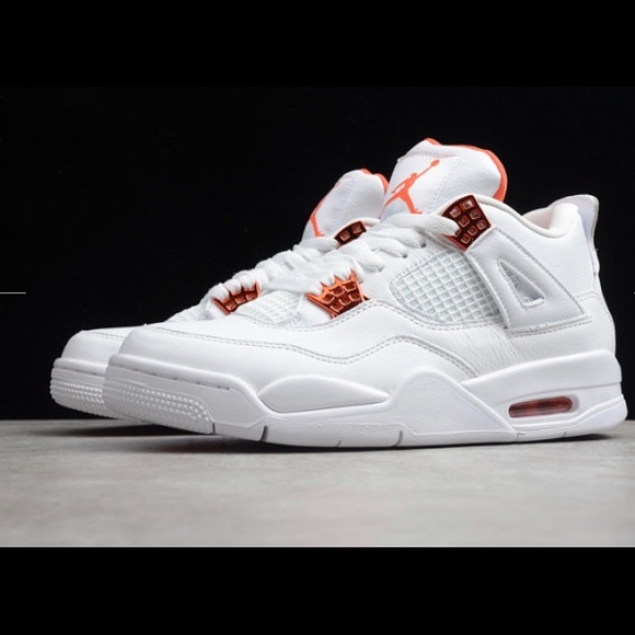 Jordan 4 retro Metallic Orange - Picture 2 of 8